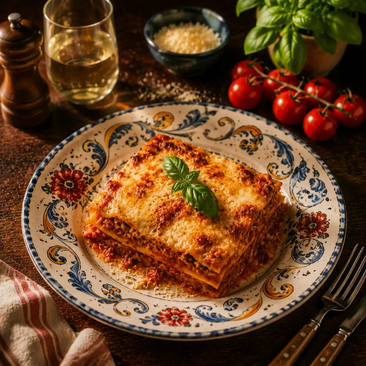 Lasagne Bolognese chez Rarita