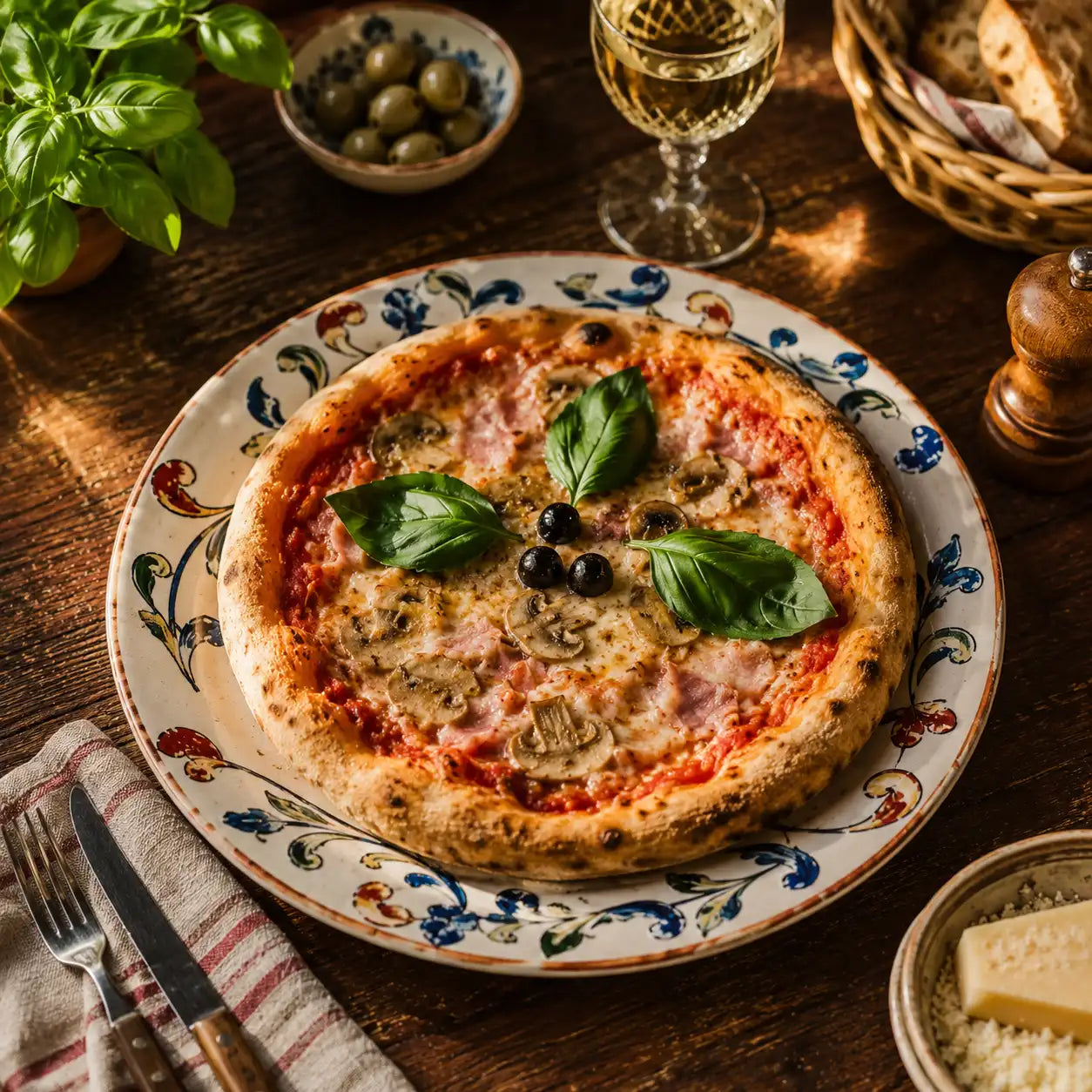 Pizza Regina chez Rarita